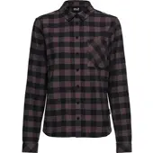Jack Wolfskin Lite Flannel Shirt W check sheer plum (T0600) 2XL
