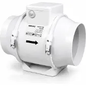 Airflow Aventa 150B Rohrventilator 150mm – 2-Stufen, Energiesparend 30W, Luftstr