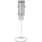 Adler AD 4500, Handheld electric milk frother, Edelstahl, Edelstahl, Tasten, Akku, AA