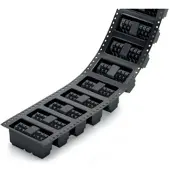 Wago 250-204/353-604/997-405 THR-Leiterplattenklemme,Drücker,1,5 mm2,schwarz 250204353604997405 - 160 Stück