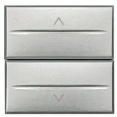 Legrand Bticino HC4027/2 Jalousieschalter Aluminium 2Te HC40272