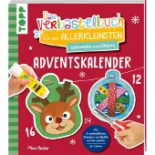 Frech Verlag GmbH Das Adventskalender-Verbastelbuch für die Allerkleinsten. Schneiden und Kleben. Weihnachtskugeln.