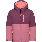 TROLLKIDS Hemsedal Kinder Skijacke XT mit Kapuze pink 116