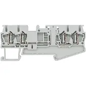 Siemens 8WH2004-6AF00 Trennklemme für Trennstecker mit Zugfederanschluss, 4 Anschlussstellen 8WH20046AF00 - 50 Stück