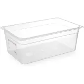 Hendi Gastronormbehälter Kunststoff 1/1, PP, Transparenter GN Behälter für die Lebensmittellagerung, Fassungsvermögen: 9 Liter