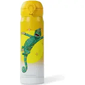 Awave Die Schule der Magischen Tiere Trinkflasche 380 ml Edelstahl | gelb, Caspar