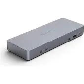 Hyper HD-GD1000-EU, Andocken, USB 3.2 Gen 1 (3.1 Gen 1) Type-C, 65 W, 3,5 mm, Silber, 10 Gbit/s