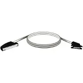 Schneider Electric BMXFCC103 Kabelsatz, 40-Wege-Anschlussklemme, 2 x HE10-Anschluss, für M340 E/A, 1m