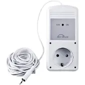 Wallair Abluftschalterzwischenstecker BL110K 1400W Weiss
