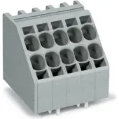 Wago 746-2305/000-016 2-Leiter-Leiterplattenklemme,10 mm2,Rastermaß 7,5 mm,grün-gelb 7462305000016 - 24 Stück