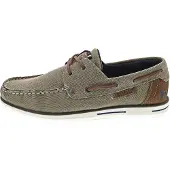 Mustang Herren Bootsschuhe schlammfarben Gr. 41, mit Wechselfußbett, flexibler und rutschhemmender Laufsohle, Modell 26M0051001