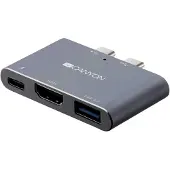 Canyon CNS-TDS01DG, 100 W, Grau, 40 Gbit/s