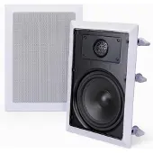 Pyle PDIW55, AC, in-Wand/in-Decke, verkabelt, Terminal, 80 - 20000 Hz, Weiß