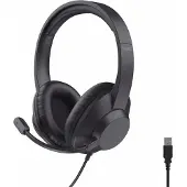 Trust Roha II Max USB Headset mit Mikrofon Over-Ear, USB-C, Schwarz