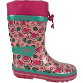 Kangaroos Mädchen K-summerrain Gummistiefel, Daisy Pink Melon, 28 EU