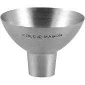 Cole & Mason Dover Edelstahl Trichter Küche für nachfüllbare Pfeffermühle