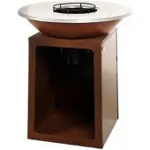Royal Food COR-4000 - Holzgrill in Corten-Stahl
