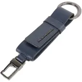 Piquadro Schlüsselanhänger Modus Special Keychain With Carabiner Blu