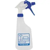 Betra Sprühflasche Interieur 600 ml Blau, Transparent