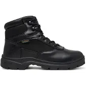 SKECHERS Herren Wascana Benen Boots, Black Leather W Textile, 43 EU