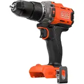 Black & Decker BCD383XN-XJ, Handbohrmaschine, Orange, 1,3 cm, Akku, 2 Ah, 18 V