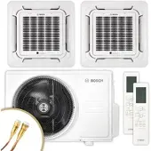 Bosch Multisplit Klimaanlage Decke | Climate 5000 M | 2,0 kW + 2,0 kW | Quick-Connect