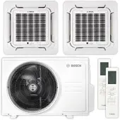 Bosch Multisplit Klimaanlage Decken-Set | Climate 5000 M | 2,0 kW + 3,5 kW