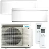 Daikin Multisplit Klimaanlage | Stylish | weiß | 2,0 kW + 3,4 kW