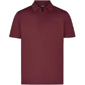 Ragman Poloshirt , Herren, Gr. M, rot, Piqué, 61% Baumwolle, 39% Polyester, regular fit, ohne Ausschnitt, Shirts Poloshirt