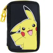 Pokémon Doppel-Federmäppchen, Schwarz