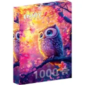 Enjoy Puzzle Dreamy Owl Puzzle 1000 Teile