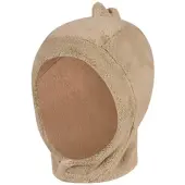 Sterntaler Schalmütze Zacken in steingrau | Gr.: 41 cm