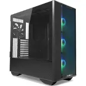 Lian Li Lancool III , Midi Tower, PC, Schwarz, Transparent, ATX, EATX, micro ATX, Mini-ITX, Aluminium, SGCC, Gehärtetes Glas, Multi