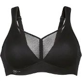 Anita Bustier ACTIVE "BH Air Control 1er Pack", Damen, Gr. 95, Cup D, schwarz, Obermaterial: 49% Polyamid PA. 39% Polyester PES. 12% Elasthan EL., BHs Bustier