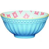 Kitchencraft Ceramic Bowl Blau