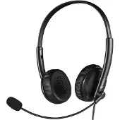 Sandberg 126-21, Kabelgebunden, Büro/Callcenter, 20 - 20000 Hz, 110 g, Kopfhörer, Schwarz