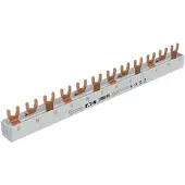 Eaton EP-501069 EVGK Gabelverschienung, 3-phasig, L1 - L2 - L3, kürzbare Version inklusive Endkappen, 12 Teilungseinheiten, 10 mm2 - 20 Stück