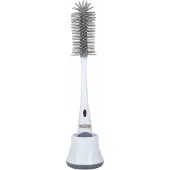 Nuby - Silicone bottle brush with stand - 12 inches