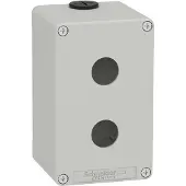 Schneider Electric Leergehäuse XAPD2502 Metall grau für 2x22mm