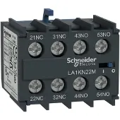 Schneider Electric LA1KN22M Hilfsschalterblock, 2S+2Ö, Schraubklemmen