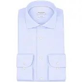 Profuomo Dobby Hemd Hellblau