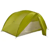 Vaude - Vielseitiges 2-Personen Trekkingzelt - Ultralight Space 2P Wild Lime aus Silikon - Grün
