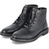 Bugatti Herren Stiefeletten Schwarz Glattleder Größe: 41