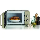 Ariete Vintage Line 3960/03, Arbeitsplatte, Solo-Mikrowelle, 20 l, 800 W, Drehregler, Beige