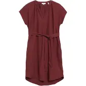 s.Oliver Dresses Burgundy Größe: 42 | Maxikleider Outlet | Damen | Braun