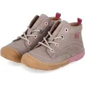 Pepino by Ricosta Mädchen Schnürschuhe JUBY Grau Rauleder Größe: 23