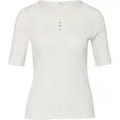 s.Oliver T-shirts Offwhite Größe: 46 | Longsleeves Outlet | Damen | Weiß