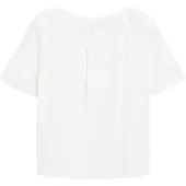 s.Oliver Leinenmixbluse mit Schleifendetail am Rücken