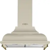 Smeg Cortina Kc16poe 60 Cm Dekorative Dunstabzugshaube Golden One Size / EU Plug 220V Golden One Size