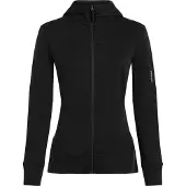 Icebreaker Damen Kleider halblg. Da Merino 260 Quantum LS Zip Hoodie